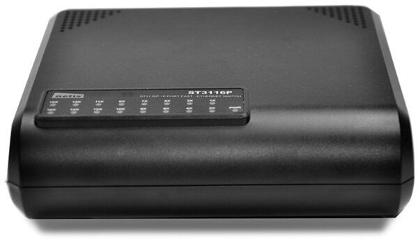 Коммутатор Netis ST3116P 16 Ports 10 / 100Mbps Fast Ethernet Switch