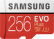 карта памяти Samsung EVO Plus microSDXC 256GB UHS-I (MB-MC256HA/RU) фото 1