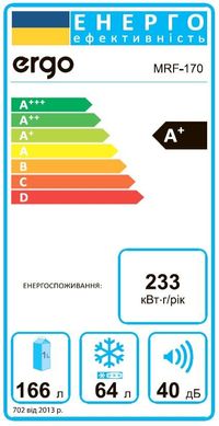 Холодильник Ergo MRF-170