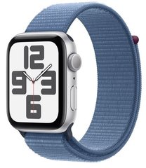 Смарт часы Apple Watch SE 40mm Silver Alum Case with Winter Blue Sp/Loop