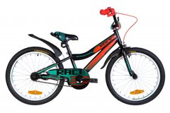 Велосипед 20" Formula RACE 2021 (черно-оранжевый с бирюзовым (м))