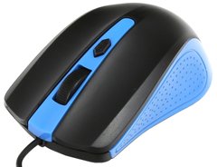Мышь Omega OM-05BL USB Black-Blue (OM05BL)