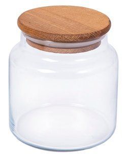 Банка Herevin с деревянной крышкой 0.635 л