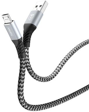 Кабель T-Phox Jagger T-M814 Micro USB - 1m (Сірий)