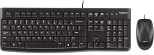 IT/наб LogITech Desktop MK120 набір (чорний)
