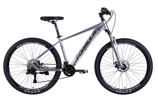 Велосипед AL 27,5" Formula ZEPHYR 3.0 DD CS рама-17" сріблястий 2025