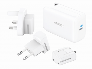 Сетевое зарядное устройство Anker PowerPort III - 65W Pod PPS + GaN White