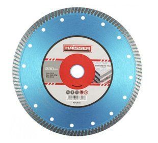 Диск алмазный Turbo CONCRETE PRO MAX 230x3.0x12x22.23 мм (HAISSER) 4212634