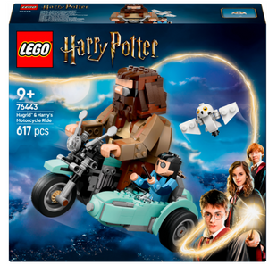 Конструктор LEGO Harry Potter Поездка Хагрида и Гарри на мотоцикле