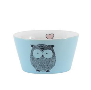 Салатник/Піала Limited Edition OWL FUNNY 480 мл/ синій (HTK-016)