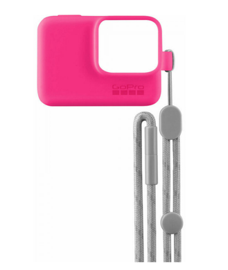 Чехол GoPro Sleeve&Lanyard (Electric Pink) (ACSST-011)