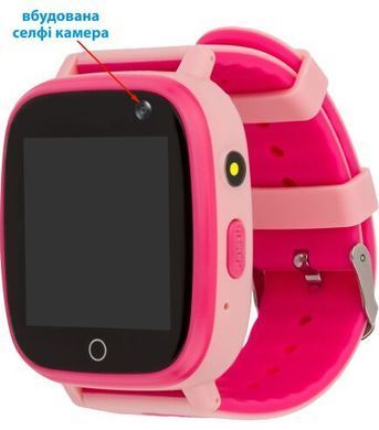 Смарт-годинник для дітей AmiGo GO001 iP67 Pink