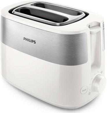 Тостер Philips HD2515/00 Білий+метал