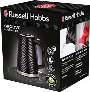 Електрочайник Russell Hobbs 26380-70 Groove Black