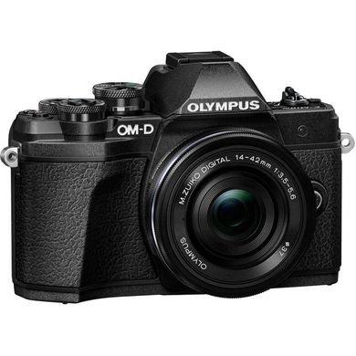Цифрова камера Olympus E-M10 mark III Pancake Double Zoom 14-42+40-150Kit чорний