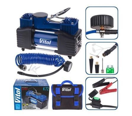 Автомобільний компресор VITOL K-74 150psi/85л