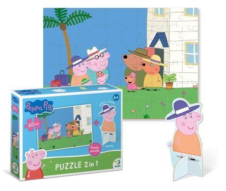 Пазл Dodo Peppa Pig с фигуркой, 60 шт (200121)