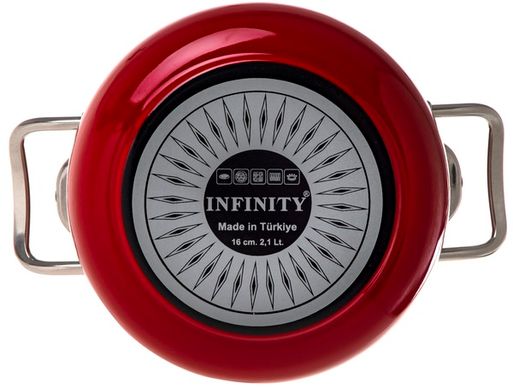 Кастрюля Infinity SCE-P450 Red (2.1 л) 16 см