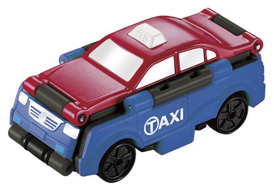 Іграшка TransRAcers машинка 2-в-1 Таксі & Пікап