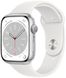 Смарт годинник Apple Watch S8 GPS 45 Silver Alum White Sp/B фото 1