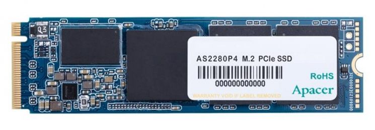 SSD накопитель ApAcer AS2280P4 512GB PCIe 3.0x4 M.2 (AP512GAS2280P4-1)