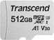 карта памяти Transcend microSDXC 300S 512GB UHS-I U3 + ad фото 2