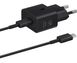 Мережевий зарядний пристрій Samsung 25W Travel Adapter + Type-C cable Black (EP-T2510XBEGEU) фото 1