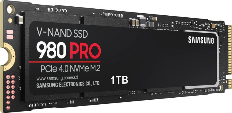 SSD накопитель Samsung 980 PRO 1TB NVMe M.2 MLC (MZ-V8P1T0BW)