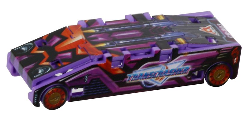 Игрушка Transcrasher Машинка-трансформер Фиолетовая волна