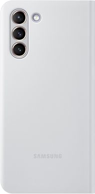 Чехол Samsung Smart LED View Cover для Samsung Galaxy S21 Ultra Light Gray (EF-NG998PJEGRU)