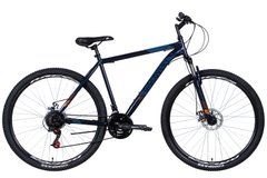 Велосипед ST 29" Discovery RIDER AM DD рама- 2022 (темно-синій з помаранчевим)