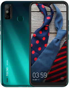 Смартфон Tecno Spark 6 Go (KE5j) 3/64GB Ice Jadeite