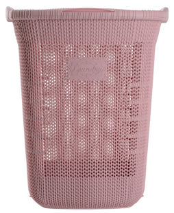 Корзина для белья Violet House 0261 Виолетта PINK POWDER 65 л