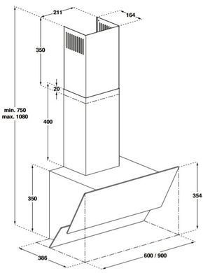 Витяжка Bosch DWK66AJ60T