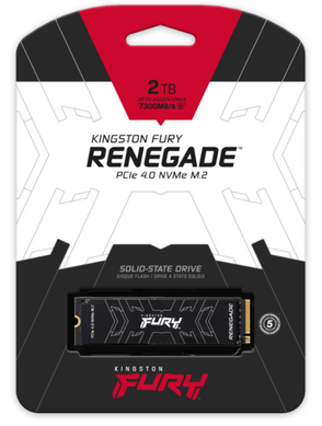 SSD накопитель Kingston Fury Renegade PCIe 4.0 NVMe M.2 2TB