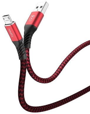 Кабель T-Phox Jagger T-M814 Micro USB - 1m Red