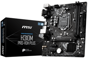 Матер.плата Msi s1151 H310M PRO-VDH PLUS