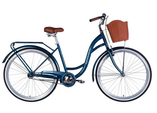 Велосипед ST 28" Dorozhnik AQUAMARINE BH рама-19" темно-синій 2025