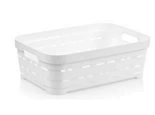 Корзина IDEA HOME 00615 Pyramid White 8.2л