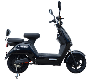 Електроскутер SPACE TRITON 10" 60B 500Вт 20А*г диск/барабан чорний 2025
