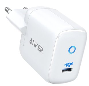 сетевая зарядка Anker PowerPort III Mini 1 - 30W PowerIQ3.0 (White)