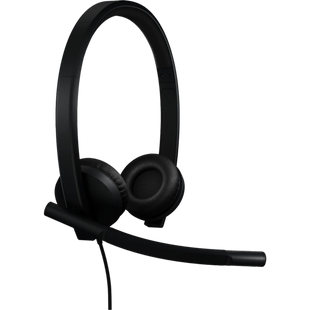 Гарнитура Logitech H570e Corded Mono BLACK-USB-C (981-001431)
