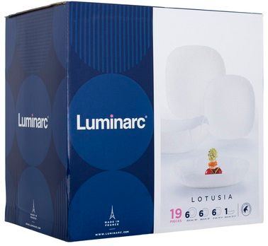 Сервіз Luminarc Lotusia, 19 предметів