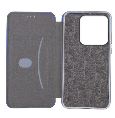 Чехол-книжка Textile Realme 6 blue