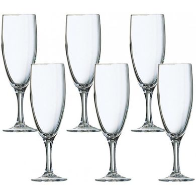 Набор бокалов для шампанского Luminarc ELEGANCE 3х170 мл (E5053)