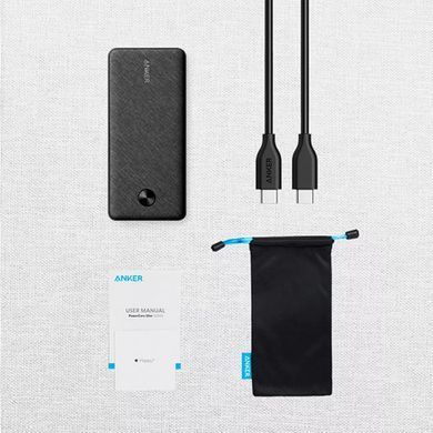 Портативное зарядное устройство Anker PowerCore Metro Slim 10000 mAh Black