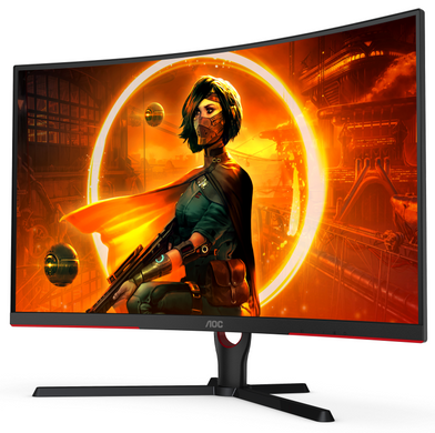 Монітор 31.5" Aoc C32G3AE/BK