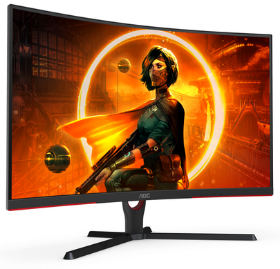 Монітор 31.5" Aoc C32G3AE/BK