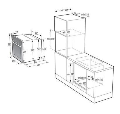 Духова шафа Gorenje BO 6735 E02X