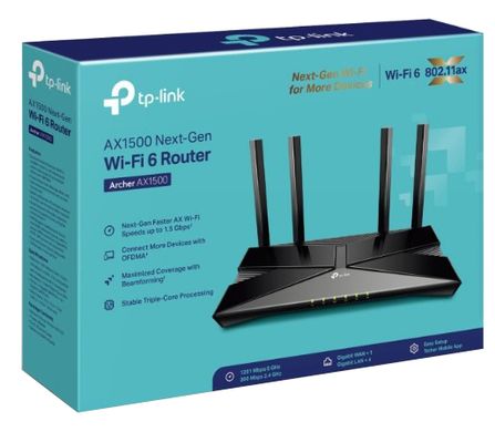 Беспроводной маршрутизатор TP-Link Archer AX1500